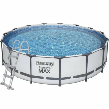 Bestway 56121 Steel Pro MAX Set fémvázas kerek medence (Ø 488 x 122cm) medence