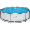 Bestway acélvázas medenceszett Steel Pro Max Frame EU átm. 427 x 122 cm kerek