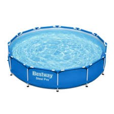Bestway Bahama Steel Pro 366x76cm Fémvázas medence (115486) #kék medence
