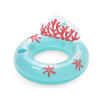 Bestway Bestway blue inflatable ring with backrest coral reef 107cm 43730