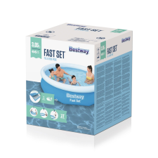Bestway Bestway Fast Set Felfújható medence, 3.05m x 66cm, 3200 liter medence kiegészítő