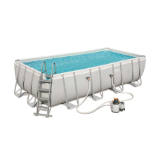 Bestway Bestway KEFALÓNIA szögletes fémvázas medence szett 549 x 274 x 122 cm medence