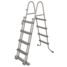 Bestway Biztonsági medence létra 4 fokos 122 cm magas medencékhez (58331) medence kiegészítő