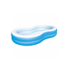 Bestway : Family Pool Lagoon családi ovális kétgyűrűs medence 262 x 157 x 46 cm (54117B)