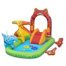 Bestway felfújható játszótér pancsoló medence dinosaur world gyerekeknek 241x140x137cm medence