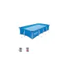 Bestway FLORIDA szögletes fémvázas medence szett 400 x 211 x 81 cm