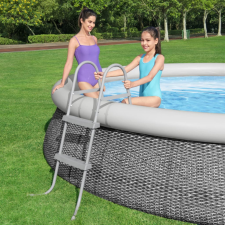 Bestway Flowclear 2 fokos medencelétra 84 cm medence kiegészítő