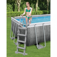 Bestway Flowclear 4-fokos biztonsági létra 122 cm medence kiegészítő