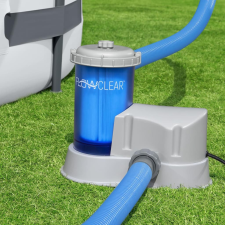 Bestway Flowclear átlátszó papírszűrős vízforgató szivattyú medence kiegészítő
