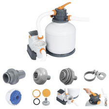 Bestway Flowclear homokszűrős vízforgató 8m3/óra ChemConnect vegyszeradagolóval VPA 033 medence kiegészítő