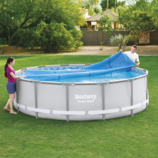 Bestway Flowclear szolár medencetakaró 427 cm barkácsgép tartozék