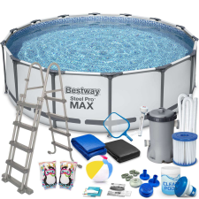 Bestway Kerti keret medence 457 x 122 cm 18in1 bestway 56438 medence