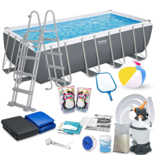 Bestway Kerti kerti medence 488x244x122 cm 18in1 bestway 56671n medence