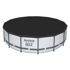  Bestway medencetakaró ponyva – PVC – 457 cm – fekete medence kiegészítő