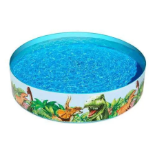 Bestway Merevfalú medence gyerekeknek - dínó mintával - 183 x 38 cm medence