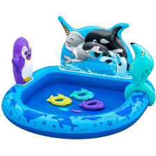 Bestway : Polar Pals felfújható játszómedence 134×131×73 cm (53156) medence
