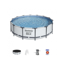 Bestway Steel Pro MAX fémvázas medence szett 427x107 cm (56950 ) medence