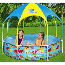 Bestway Steel Pro UV Careful talaj feletti gyerekmedence 244 x 51 cm medence