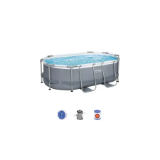 Bestway VANILLA Ovális fémvázas medence szett 305x200x84 cm medence