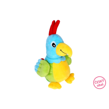 Beszélő papagáj Wiktor 25 cm plüssfigura