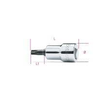 Beta 009100525 910TX 45-3/8&quot;-OS TORX® IMBUSZ-Dugókulcs dugókulcs