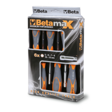 Beta 009440056 944Bx/D6 6 részes dugókulcs-csavarhúzó szerszám készlet bi-materiál nyéllel dugókulcs