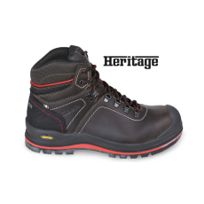 Beta 072940639 7294 HM Heavy Duty Mérsékelten vízálló, faggyúzott full-grain bőr félcipő nagyteljesítményű VIBRAM® járófelülettel, kopásálló betéttel a saroknál, és poliuretán orrvédő 39