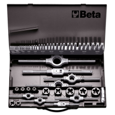 Beta 447/C53 HSS menetfúró és menetmetsző készlet, metrikus normál menet (004470060) menetmetsző, menetfúró