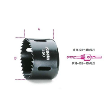 Beta 450 52 Koronafúró HSS, bimetál fúrószár