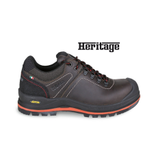 Beta 7293 HM Heavy Duty Faggyúzott full-grain bőrcipő nagyteljesítményű VIBRAM® talpfelülettel, kopásálló betéttel a saroknál, és poliuretán orrvédővel 47 (072930647) munkavédelmi cipő