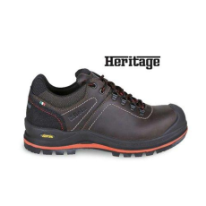 Beta 7293 HM Heavy Duty Faggyúzott full-grain bőrcipő nagyteljesítményű VIBRAM® talpfelülettel, kopásálló betéttel a saroknál, és poliuretán orrvédővel 48