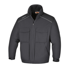 Beta 7750N/XS Bomber munkadzseki, sokzsebes, 100% poliészter, 100% poliészter vattázás, 120 g/m2, fekete