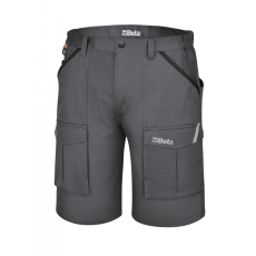Beta 7931Mg Xxl Bermuda Munkanadrág, 100% Pamut, Szürke