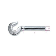 Beta 8003ZD M24 Feszítőcsavar horog, jobbmenetes, galvanizált barkácsolás, csiszolás, rögzítés