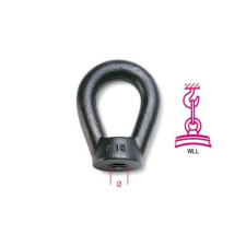 Beta 8044 M16 Emelő gyűrűs anya, természetes színű barkácsolás, csiszolás, rögzítés