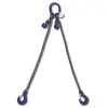 Beta 8097/G10 D10-2 Rögzítő emelőheveder, 2 karos, közelítő horgokkal és zárral, 10. biztonsági fok 10x2000mm