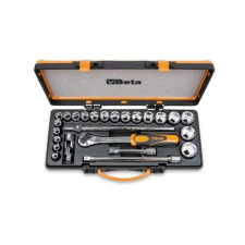 Beta 920B/C20X 20 dugókulcs és 5 tartozék fémdobozban dugókulcs