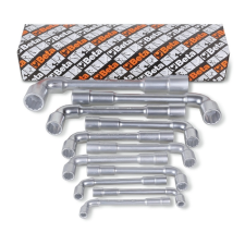 Beta 937/S11 11 részes hatlapú-tizenkétszögű pipakulcs szerszám készlet villáskulcs