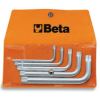 Beta 98XZN/B5 5 részes XZN® profilú imbuszkulcs szerszám készlet műanyag dobozban
