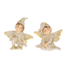 BÉTALOX Tündér ülő poly 2 féle 7,6x4,3x7,9 cm karácsonyi dekoráció