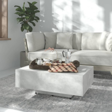 betonszürke forgácslap dohányzóasztal 85 x 55 x 31 cm bútor