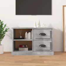  Betonszürke szerelt fa TV-szekrény 73x35,5x47,5 cm bútor