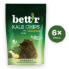 Bett'R Fodros kelkáposzta chips - Mustáros bio 30 g kínáló 6 db