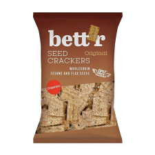 Bettr Bettr bio vegán teljes kiőrlésű magvas kréker sós 150 g előétel és snack