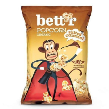  Bettr bio vegán gluténmentes sós karamellás popcorn 60 g előétel és snack
