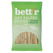 Bettr bio zab pálcika kovásszal bazsalikom&oregánó 50 g előétel és snack
