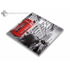  Beurer GS 203 London üvegmérleg 5 év garanciával, kifutó gyógyászati segédeszköz