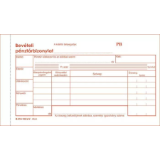  Bevételi pénztárbizonylat – 25 lap, 3 példány nyomtatvány - Doboz nyomtatvány