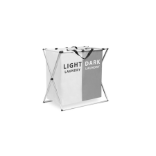 bewello BW2034B Szövet szennyestartó 88l - Szürke/fehér bútor