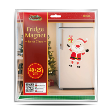 Bewello Karácsonyi hűtőmágnes puzzle - összeállítható Mikulás - 40 x 25 cm 58963a karácsonyi dekoráció